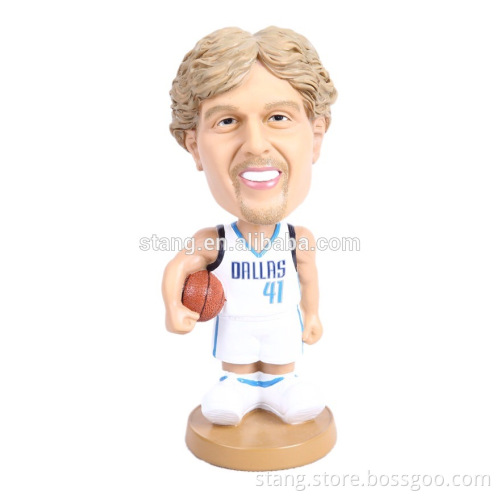 2016 hot sale Most attractive Cartoon NBA hoopster plastic figure toys for Basketball fan favorite